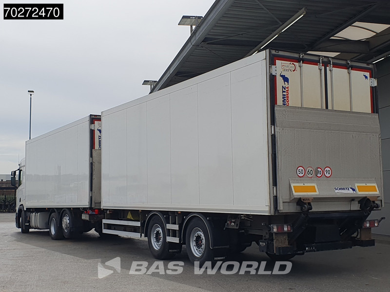 Scania R410 6X2 Carrier Supra 1250 Multi temp Retarder Ladebordwand Liftachse Euro 6 - Рефрижератор: фото 2 Scania R410 6X2 Carrier Supra 1250 Multi temp Retarder Ladebordwand Liftachse Euro 6 - Рефрижератор: фото 2