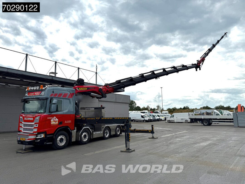 Scania R500 8X2 NL-Truck Palfinger PK165002 TEC 7 Crane Winch Fly-Jib Retarder Lift+steering - Грузовик бортовой/ Платформа, Автоманипулятор: фото 3 Scania R500 8X2 NL-Truck Palfinger PK165002 TEC 7 Crane Winch Fly-Jib Retarder Lift+steering - Грузовик бортовой/ Платформа, Автоманипулятор: фото 3