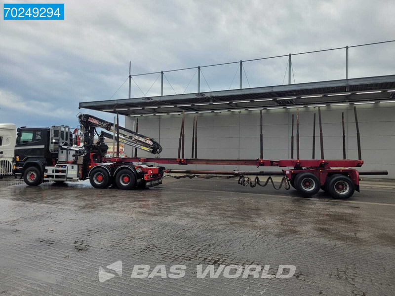 Scania R580 6X4 Holz Kran Diebolt D28 Full-Steell Extentable Trailer - Лесовоз, Автоманипулятор: фото 3 Scania R580 6X4 Holz Kran Diebolt D28 Full-Steell Extentable Trailer - Лесовоз, Автоманипулятор: фото 3