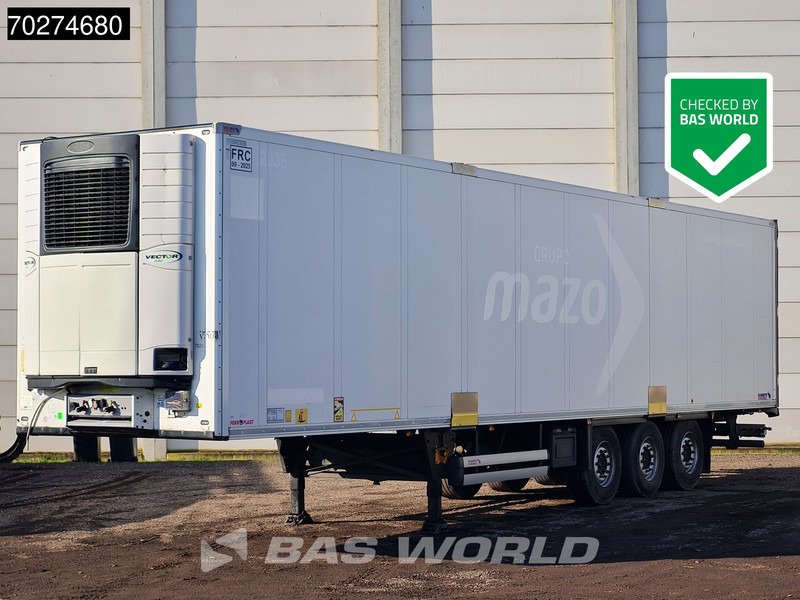 Schmitz Cargobull Carrier Vector 1550 3 axles ATP Valid - Blumenbreit Huckepack - Полуприцеп-рефрижератор: фото 1 Schmitz Cargobull Carrier Vector 1550 3 axles ATP Valid - Blumenbreit Huckepack - Полуприцеп-рефрижератор: фото 1