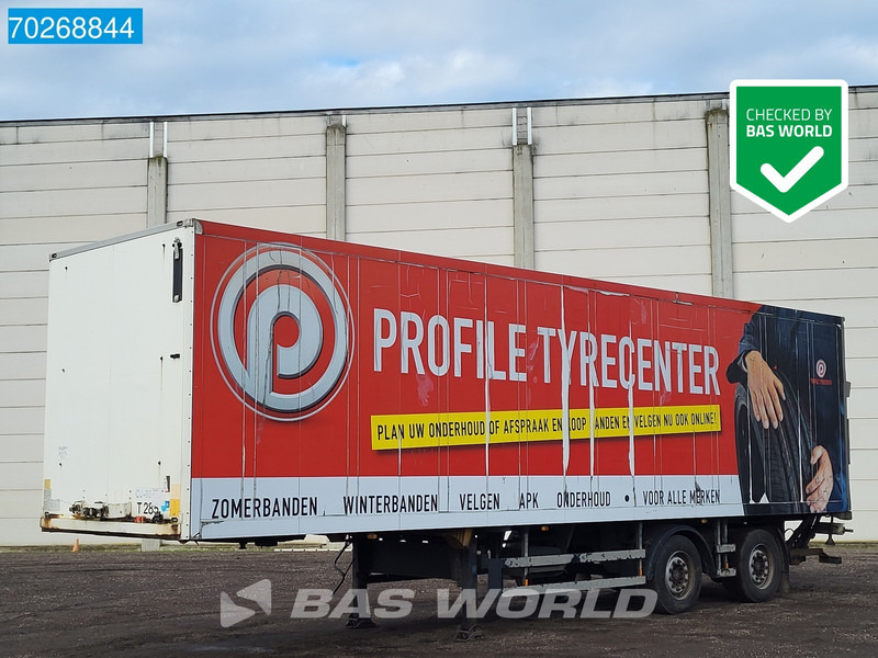 Schmitz Cargobull SKO18 2 axles Tailgate Lenkachse LBW - Полуприцеп-фургон: фото 1 Schmitz Cargobull SKO18 2 axles Tailgate Lenkachse LBW - Полуприцеп-фургон: фото 1