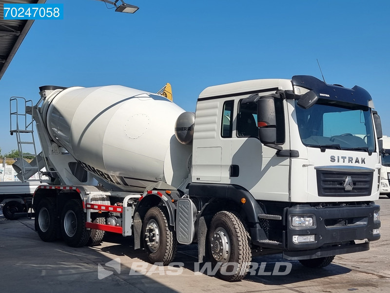 Sitrak G5 350 8X4 8m3 Liebherr Mixer Big-Axle Steelsuspension - Автобетоносмеситель: фото 3 Sitrak G5 350 8X4 8m3 Liebherr Mixer Big-Axle Steelsuspension - Автобетоносмеситель: фото 3
