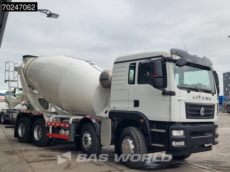 Sitrak G5 350 8X4 8m3 Liebherr mixer Manual Steel Suspension - Автобетоносмеситель: фото 3 Sitrak G5 350 8X4 8m3 Liebherr mixer Manual Steel Suspension - Автобетоносмеситель: фото 3