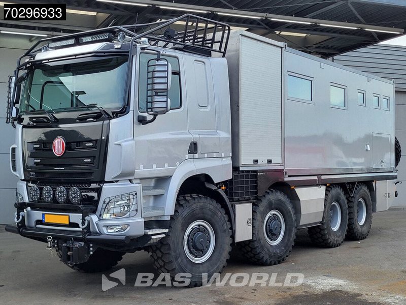 Интегрированный автодом Tatra T158 8X8 NL-Truck 8x8 Off-Grid Camper Hydraulic Winch Generator Retarder Airco Euro 6: фото 6