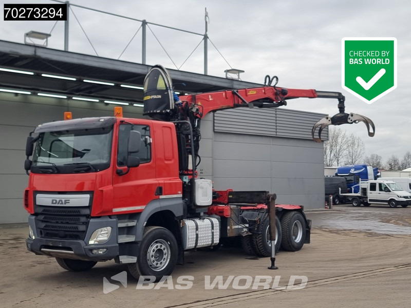 DAF CF 510 6X4 Big-Axle Palfinger Epsilon - Тягач: фото 1 DAF CF 510 6X4 Big-Axle Palfinger Epsilon - Тягач: фото 1