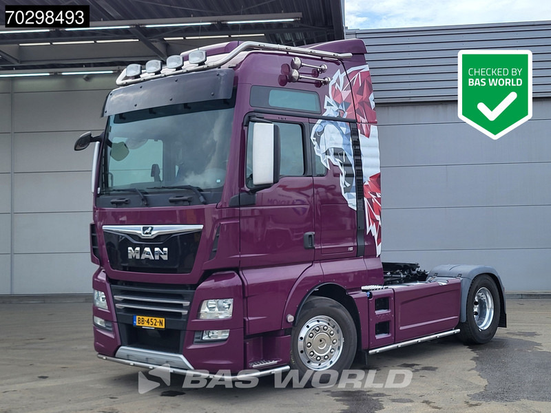 MAN TGX 18.580 TGX 4X2 NL-Truck APK 07-2026 XXL Retarder 2x Tanks Standklima Xenon ACC Navi - Тягач: фото 1 MAN TGX 18.580 TGX 4X2 NL-Truck APK 07-2026 XXL Retarder 2x Tanks Standklima Xenon ACC Navi - Тягач: фото 1