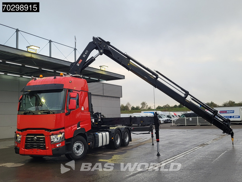 Renault T 520 6X4 Hiab 477E-7 HIDUO Crane Kran Big-Axle Euro 6 - Тягач: фото 5 Renault T 520 6X4 Hiab 477E-7 HIDUO Crane Kran Big-Axle Euro 6 - Тягач: фото 5