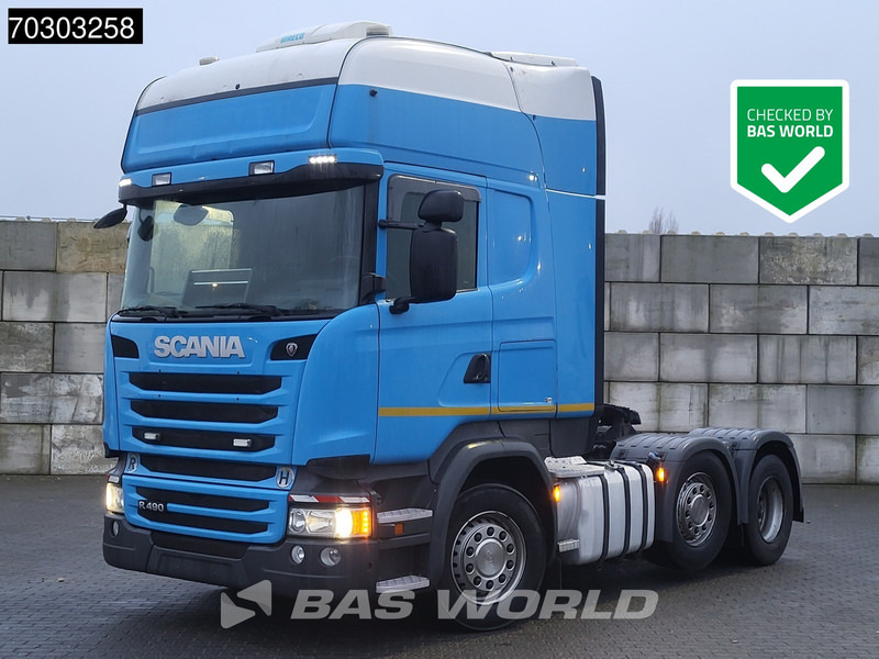 Scania R490 6X2 Retarder Lift+Lenkachse Full-Air 2xTanks Standklima Euro 6 - Тягач: фото 1 Scania R490 6X2 Retarder Lift+Lenkachse Full-Air 2xTanks Standklima Euro 6 - Тягач: фото 1