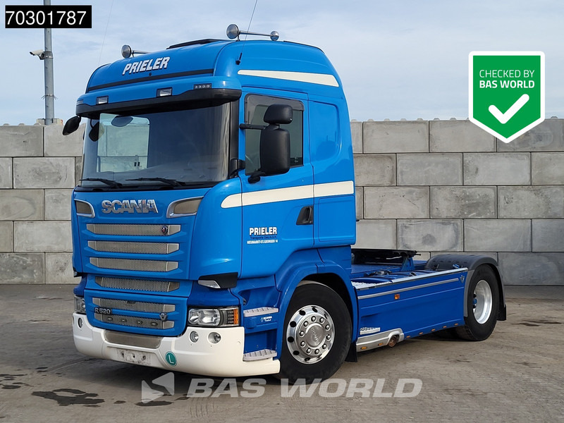 Scania R520 4X2 V8 Retarder 2x Tanks Alcoa Leder - Тягач: фото 1 Scania R520 4X2 V8 Retarder 2x Tanks Alcoa Leder - Тягач: фото 1