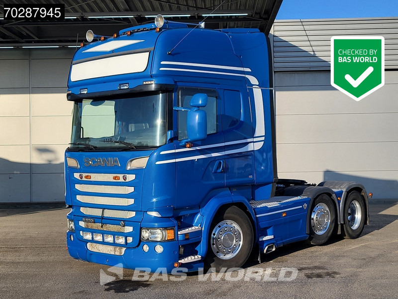 Scania R520 6X2 Full-Air Lift+Lenkachse Hydrauliek Standklima Navi Euro 6 - Тягач: фото 1 Scania R520 6X2 Full-Air Lift+Lenkachse Hydrauliek Standklima Navi Euro 6 - Тягач: фото 1