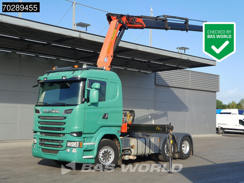 Scania R520 6X4 Palfinger PK23002 Crane Retarder Xenon Euro 6 - Тягач: фото 1 Scania R520 6X4 Palfinger PK23002 Crane Retarder Xenon Euro 6 - Тягач: фото 1