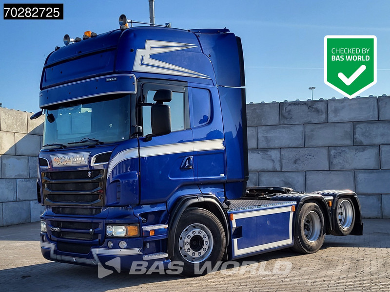 Scania R730 R 6X2 Open Exhaust! Retarder Full-Air Hydraulik Liftachse Euro 5 - Тягач: фото 1 Scania R730 R 6X2 Open Exhaust! Retarder Full-Air Hydraulik Liftachse Euro 5 - Тягач: фото 1