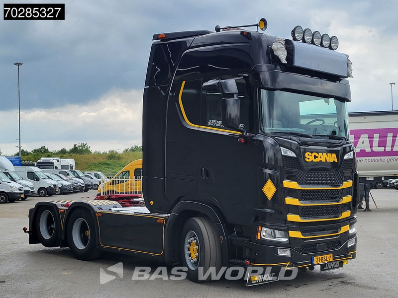 Scania S580 6X2 NL-Truck Retarder Full-Air Hydraulik Standklima ACC Navi LED - Тягач: фото 3 Scania S580 6X2 NL-Truck Retarder Full-Air Hydraulik Standklima ACC Navi LED - Тягач: фото 3
