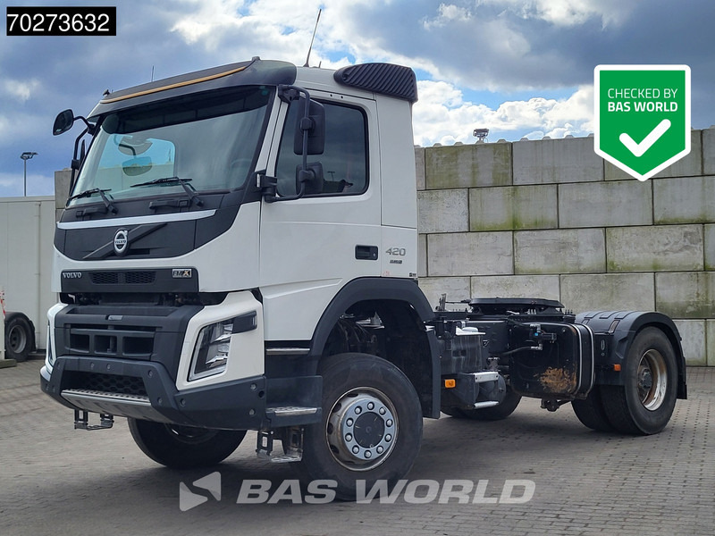 Volvo FMX 420 4X4 4x4 Allrad Big-Axle Drumbrakes Hydraulik - Тягач: фото 1 Volvo FMX 420 4X4 4x4 Allrad Big-Axle Drumbrakes Hydraulik - Тягач: фото 1