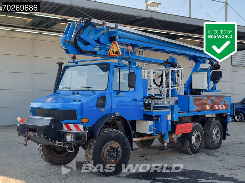 Unimog U2450L 6X6 Unimog Engin EGI TP 226 hubarbeitsbühne Manual Euro 2 - Автоманипулятор: фото 1 Unimog U2450L 6X6 Unimog Engin EGI TP 226 hubarbeitsbühne Manual Euro 2 - Автоманипулятор: фото 1