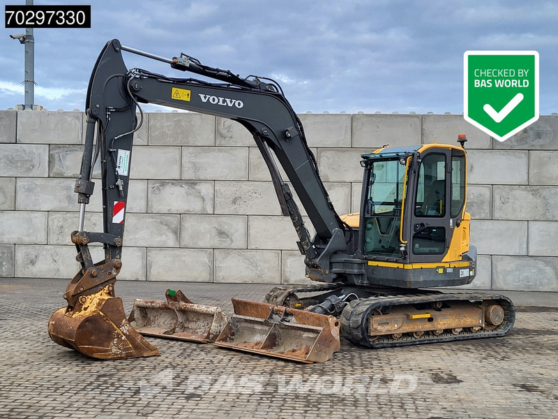 Volvo ECR88 D A/C - 3 BUCKETS - Мини-экскаватор: фото 1 Volvo ECR88 D A/C - 3 BUCKETS - Мини-экскаватор: фото 1