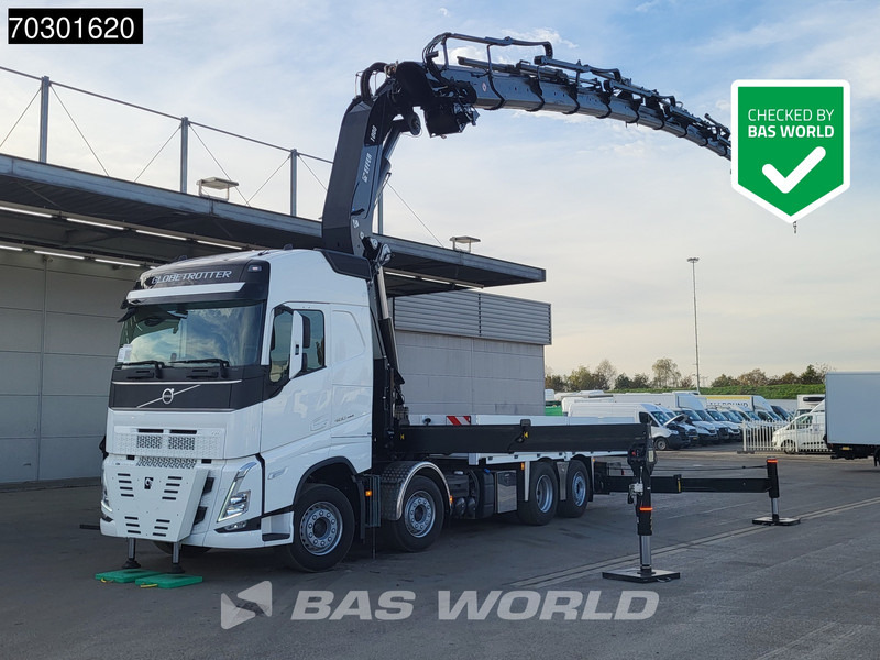 Volvo FH 460 8X2 UNUSED EFFER 1000 9S + 6S Crane + Fly-Jib Lift+Lenkachse VEB+ Euro 6 - Грузовик бортовой/ Платформа, Автоманипулятор: фото 1 Volvo FH 460 8X2 UNUSED EFFER 1000 9S + 6S Crane + Fly-Jib Lift+Lenkachse VEB+ Euro 6 - Грузовик бортовой/ Платформа, Автоманипулятор: фото 1