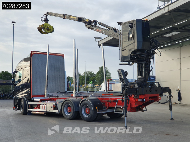 Volvo FH16 750 FH16 6X4 HIAB E96S 79 wood crane Retarder Dynamic-Steering Big-Axle Euro 6 - Лесовоз, Автоманипулятор: фото 2 Volvo FH16 750 FH16 6X4 HIAB E96S 79 wood crane Retarder Dynamic-Steering Big-Axle Euro 6 - Лесовоз, Автоманипулятор: фото 2