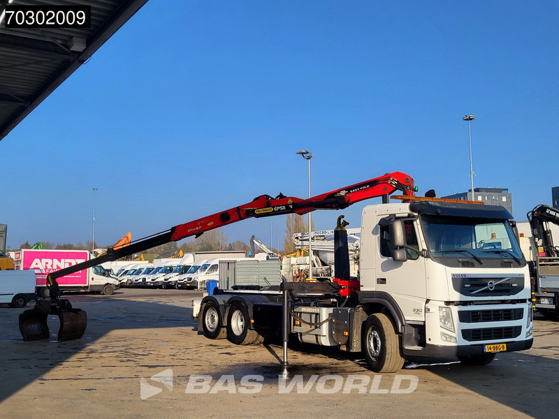 Volvo FM 330 FM 6X2 Palfinger Epsilon Z-Crane VDL Hook Lift+Steering Axle - Крюковой мультилифт, Автоманипулятор: фото 5 Volvo FM 330 FM 6X2 Palfinger Epsilon Z-Crane VDL Hook Lift+Steering Axle - Крюковой мультилифт, Автоманипулятор: фото 5