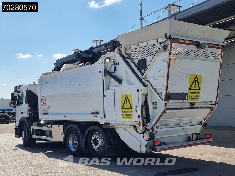Мусоровоз Volvo FM 370 6X2 Hiab X-Hipro 162 Kran GeesinkNorba Lift+Lenkachse VEB Euro 6: фото 18