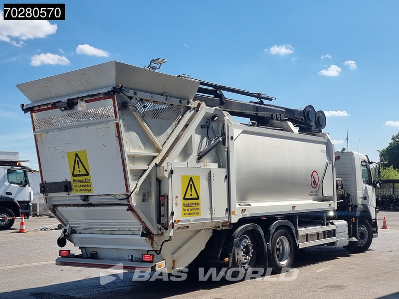 Мусоровоз Volvo FM 370 6X2 Hiab X-Hipro 162 Kran GeesinkNorba Lift+Lenkachse VEB Euro 6: фото 16