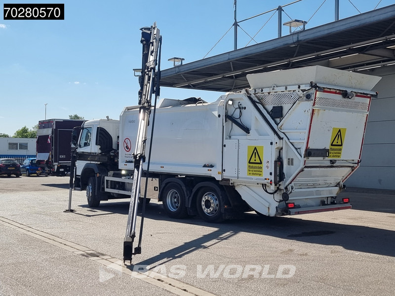 Мусоровоз Volvo FM 370 6X2 Hiab X-Hipro 162 Kran GeesinkNorba Lift+Lenkachse VEB Euro 6: фото 6