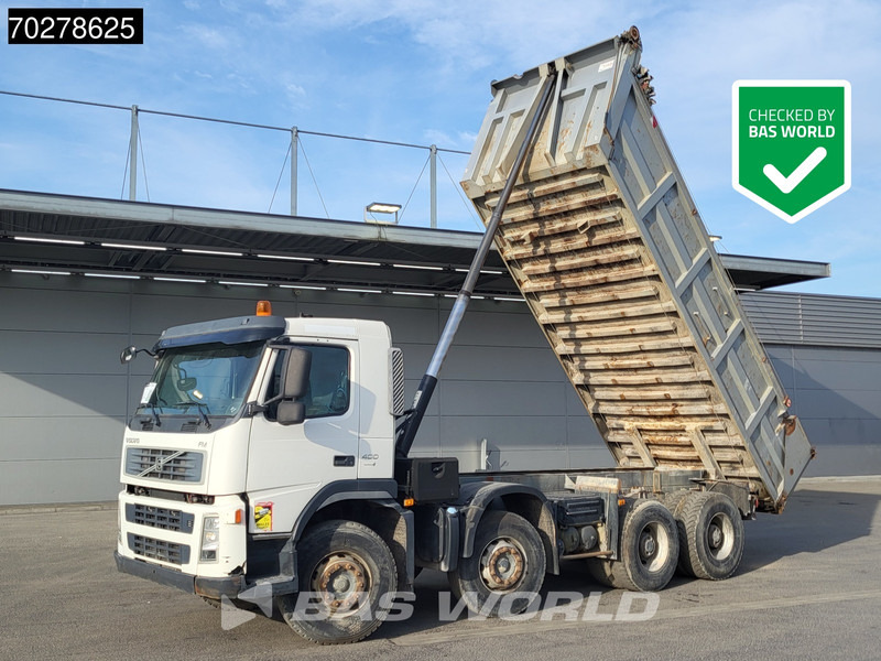 Volvo FM 400 8X4 16m3 tipper Manual Big-Axle VEB+ Euro 4 - Самосвал: фото 1 Volvo FM 400 8X4 16m3 tipper Manual Big-Axle VEB+ Euro 4 - Самосвал: фото 1