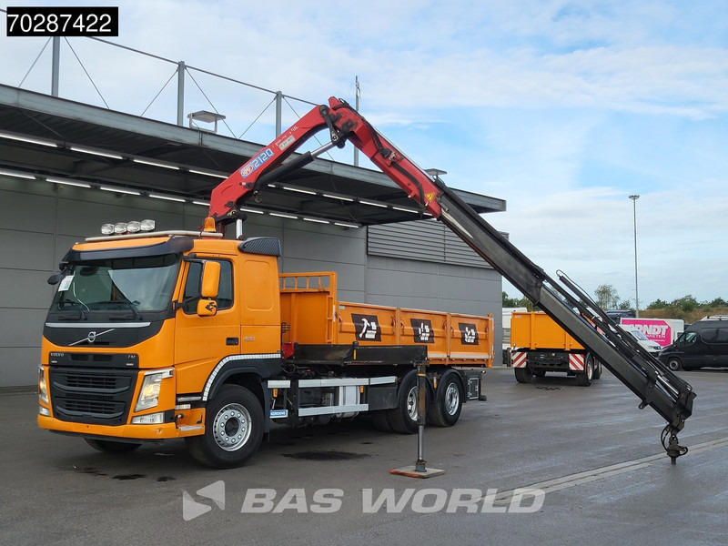 Volvo FM 420 6X2 HMF 2120 K 4 Crane Lift+lenkasche Euro 6 - Самосвал, Автоманипулятор: фото 5 Volvo FM 420 6X2 HMF 2120 K 4 Crane Lift+lenkasche Euro 6 - Самосвал, Автоманипулятор: фото 5