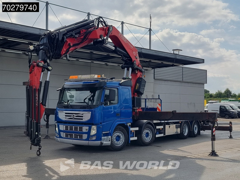 Volvo FM 450 8X2 FASSI 100 Ton/Meter Crane Kran 7 + 6 Jib Lift+steering Axle Euro 5 - Грузовик бортовой/ Платформа, Автоманипулятор: фото 5 Volvo FM 450 8X2 FASSI 100 Ton/Meter Crane Kran 7 + 6 Jib Lift+steering Axle Euro 5 - Грузовик бортовой/ Платформа, Автоманипулятор: фото 5