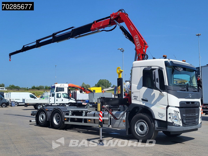 Volvo FM 460 6X2 NEW! FASSI F235A.0.25 Kran + HYVA 20-57-S Lift+steering axle Euro 6 - Крюковой мультилифт, Автоманипулятор: фото 3 Volvo FM 460 6X2 NEW! FASSI F235A.0.25 Kran + HYVA 20-57-S Lift+steering axle Euro 6 - Крюковой мультилифт, Автоманипулятор: фото 3