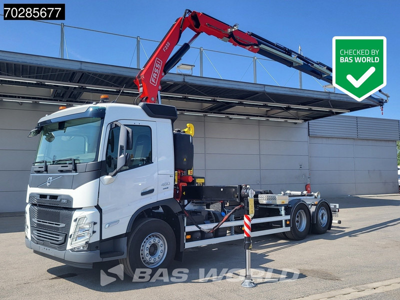 Volvo FM 460 6X2 NEW! FASSI F235A.0.25 Kran + HYVA 20-57-S Lift+steering axle Euro 6 - Крюковой мультилифт, Автоманипулятор: фото 1 Volvo FM 460 6X2 NEW! FASSI F235A.0.25 Kran + HYVA 20-57-S Lift+steering axle Euro 6 - Крюковой мультилифт, Автоманипулятор: фото 1
