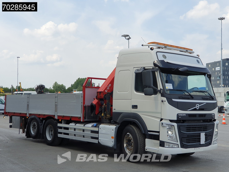 Грузовик бортовой/ Платформа, Автоманипулятор Volvo FM 500 6X2 HMF 3220-K7 Lift-Steering Axle Crane Kran Euro 6: фото 10