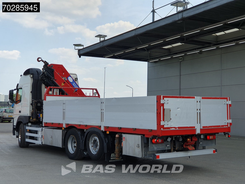 Грузовик бортовой/ Платформа, Автоманипулятор Volvo FM 500 6X2 HMF 3220-K7 Lift-Steering Axle Crane Kran Euro 6: фото 9