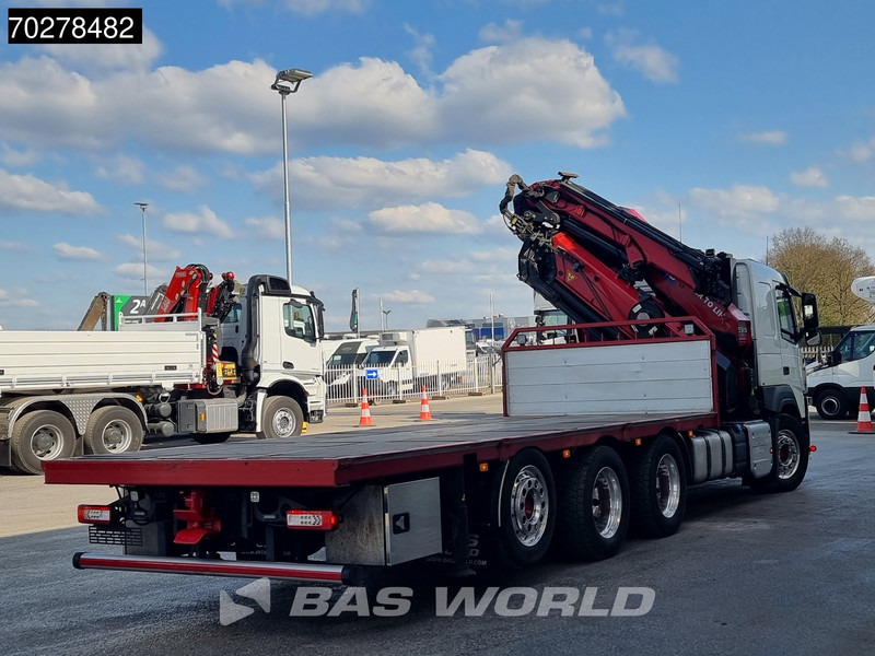 Грузовик бортовой/ Платформа, Автоманипулятор Volvo FM 500 8X4 HMF5020 K6 + Fly Jib Lift+Lenkachse Crane Kran Euro 6: фото 12
