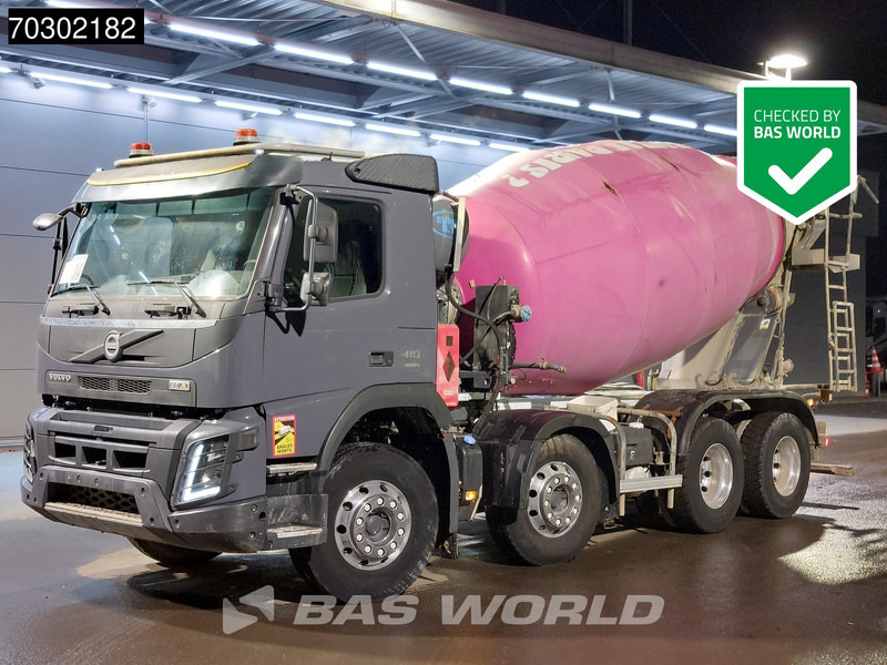 Volvo FMX 410 8X4 9m3 mixer Automatic Climate control Euro 6 - Автобетоносмеситель: фото 1 Volvo FMX 410 8X4 9m3 mixer Automatic Climate control Euro 6 - Автобетоносмеситель: фото 1
