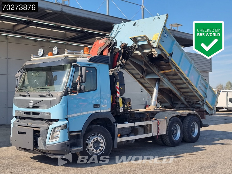 Volvo FMX 420 6X4 Fassi F155A.2.22 Crane 9m3 Big-Axle Automatic Euro 5 - Самосвал, Автоманипулятор: фото 5 Volvo FMX 420 6X4 Fassi F155A.2.22 Crane 9m3 Big-Axle Automatic Euro 5 - Самосвал, Автоманипулятор: фото 5