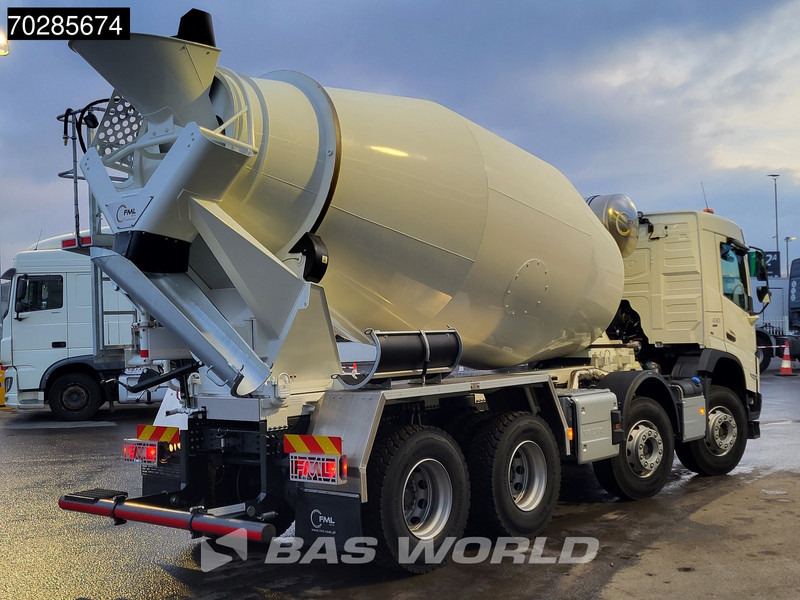 Volvo FMX 430 8X4 New! 10m3 FML Mixer Steelsuspension Automatic LED Euro 6 - Автобетоносмеситель: фото 5 Volvo FMX 430 8X4 New! 10m3 FML Mixer Steelsuspension Automatic LED Euro 6 - Автобетоносмеситель: фото 5