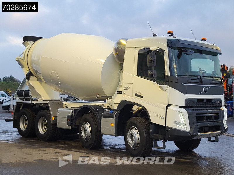 Volvo FMX 430 8X4 New! 10m3 FML Mixer Steelsuspension Automatic LED Euro 6 - Автобетоносмеситель: фото 3 Volvo FMX 430 8X4 New! 10m3 FML Mixer Steelsuspension Automatic LED Euro 6 - Автобетоносмеситель: фото 3