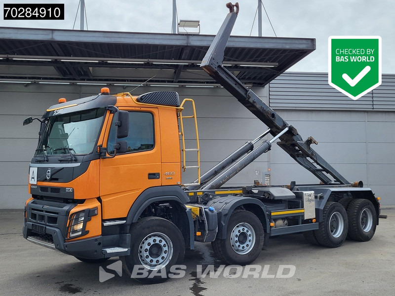 Volvo FMX 460 8X4 30t Meiller Hooklift Full Steel BigAxle Euro 6 - Крюковой мультилифт: фото 1 Volvo FMX 460 8X4 30t Meiller Hooklift Full Steel BigAxle Euro 6 - Крюковой мультилифт: фото 1