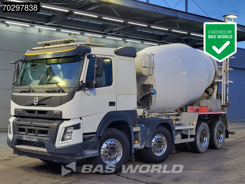 Volvo FMX 460 FMX 8X4 10m3 Intermix Mixer Steelsuspension Big-Axle Euro 6 - Автобетоносмеситель: фото 1 Volvo FMX 460 FMX 8X4 10m3 Intermix Mixer Steelsuspension Big-Axle Euro 6 - Автобетоносмеситель: фото 1