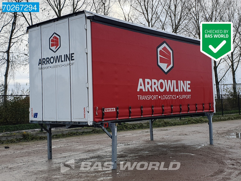 Wecon WPR 715 SG 6X2 Durchladesysteem 20FT / BDF / Wecon / BDF Brücke / Wechselkoffer - Тентованный кузов: фото 1 Wecon WPR 715 SG 6X2 Durchladesysteem 20FT / BDF / Wecon / BDF Brücke / Wechselkoffer - Тентованный кузов: фото 1