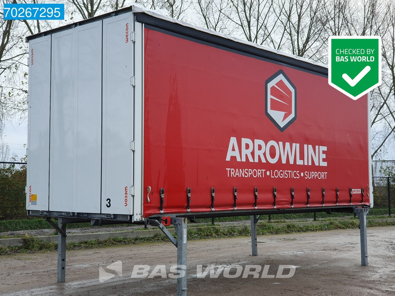 Wecon WPR 715 SG 8X2 Durchladesysteem 20FT / BDF / Wecon / BDF Swap Body - Тентованный кузов: фото 1 Wecon WPR 715 SG 8X2 Durchladesysteem 20FT / BDF / Wecon / BDF Swap Body - Тентованный кузов: фото 1