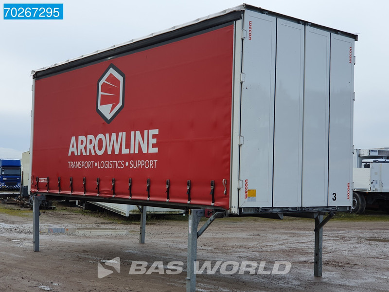 Wecon WPR 715 SG 8X2 Durchladesysteem 20FT / BDF / Wecon / BDF Swap Body - Тентованный кузов: фото 5 Wecon WPR 715 SG 8X2 Durchladesysteem 20FT / BDF / Wecon / BDF Swap Body - Тентованный кузов: фото 5