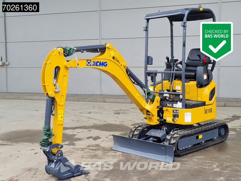 XCMG XE18 E FACTORY WARRANTY - KUBOTA ENGINE - Мини-экскаватор: фото 1 XCMG XE18 E FACTORY WARRANTY - KUBOTA ENGINE - Мини-экскаватор: фото 1