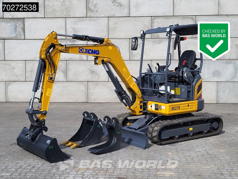 XCMG XE27 E 2 YEARS FACTORY WARRANTY - KUBOTA ENGINE - Мини-экскаватор: фото 1 XCMG XE27 E 2 YEARS FACTORY WARRANTY - KUBOTA ENGINE - Мини-экскаватор: фото 1