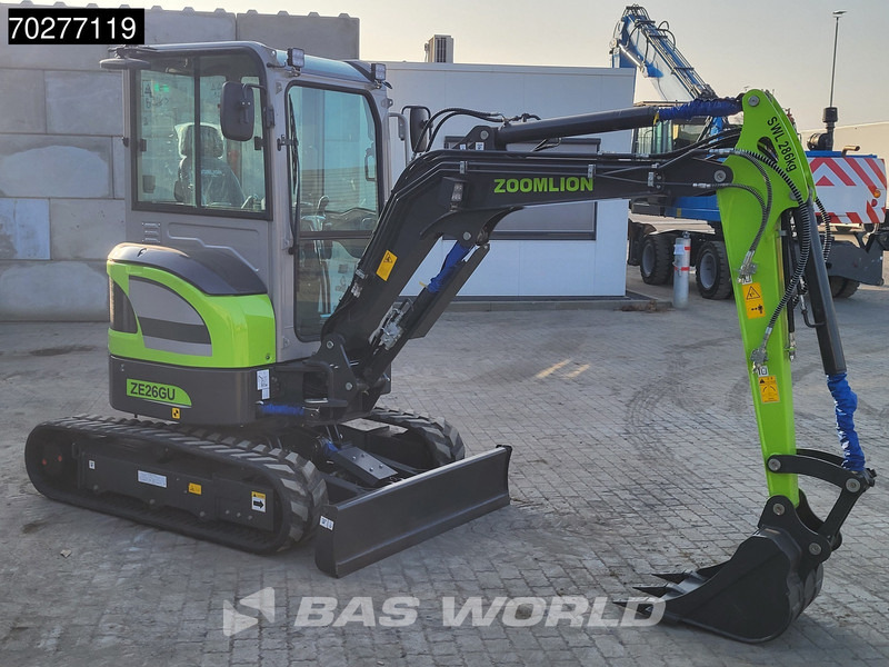 Zoomlion ZE26 GU A/C - CE CERTIFIED - Мини-экскаватор: фото 2 Zoomlion ZE26 GU A/C - CE CERTIFIED - Мини-экскаватор: фото 2