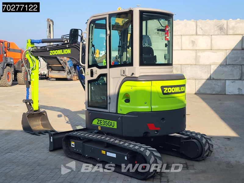 Zoomlion ZE35 GU A/C - CE CERTIFIED - Мини-экскаватор: фото 5 Zoomlion ZE35 GU A/C - CE CERTIFIED - Мини-экскаватор: фото 5