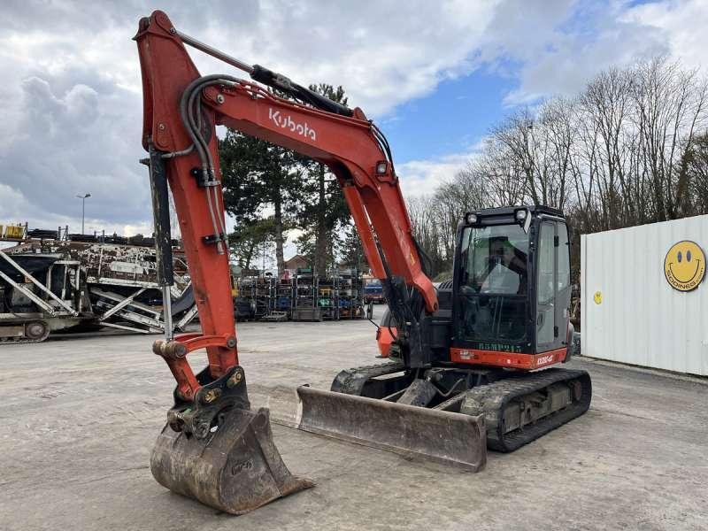 Kubota KX080-4A - Гусеничный экскаватор: фото 3 Kubota KX080-4A - Гусеничный экскаватор: фото 3