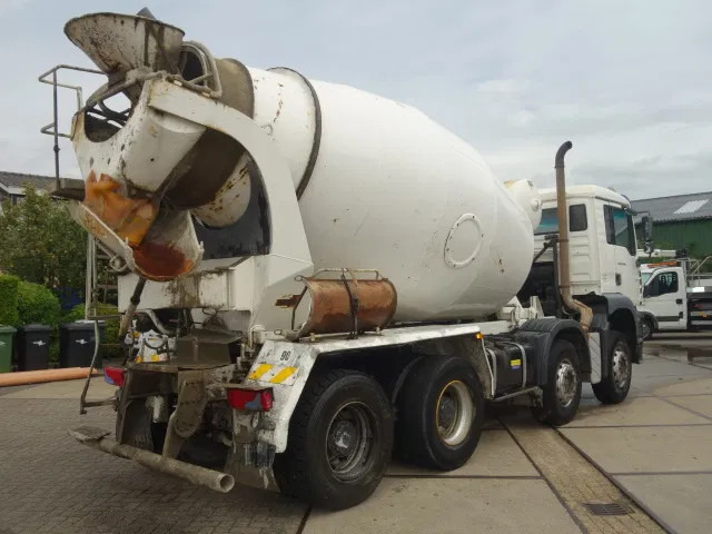 MAN TGA 35.360 8X4 MIXER STEEL SPRINGS BIG AXELS MANUAL FEUL POMP - Автобетоносмеситель: фото 3 MAN TGA 35.360 8X4 MIXER STEEL SPRINGS BIG AXELS MANUAL FEUL POMP - Автобетоносмеситель: фото 3