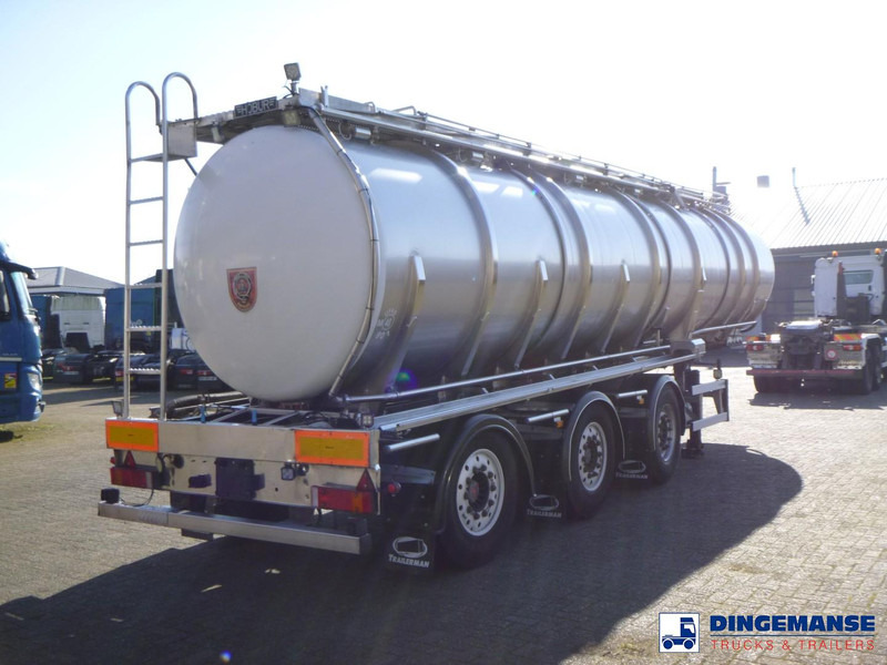 Burg Food tank inox 30.3 m3 / 3 comp - Полуприцеп-цистерна: фото 4 Burg Food tank inox 30.3 m3 / 3 comp - Полуприцеп-цистерна: фото 4